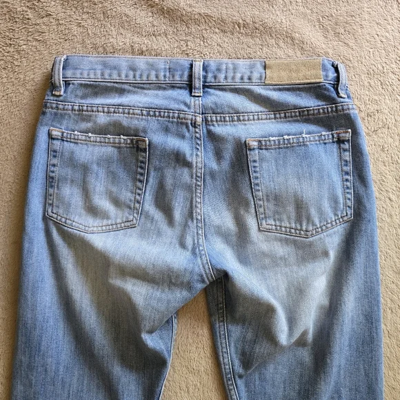 Iro Cropped Straight Leg Mid Rise Jeans Size 26 - Picture 8 of 11